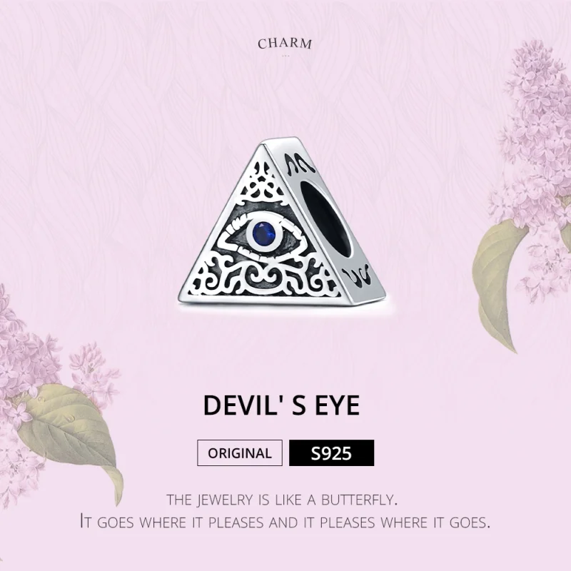 (imagem para) Charm Devil's Eys life Pandora - SCC1567 - Visualizar 6