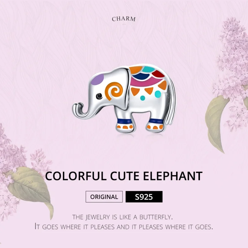 (imagem para) Charm Elefante da Sorte estilo Pandora - SCC1790 - Visualizar 6