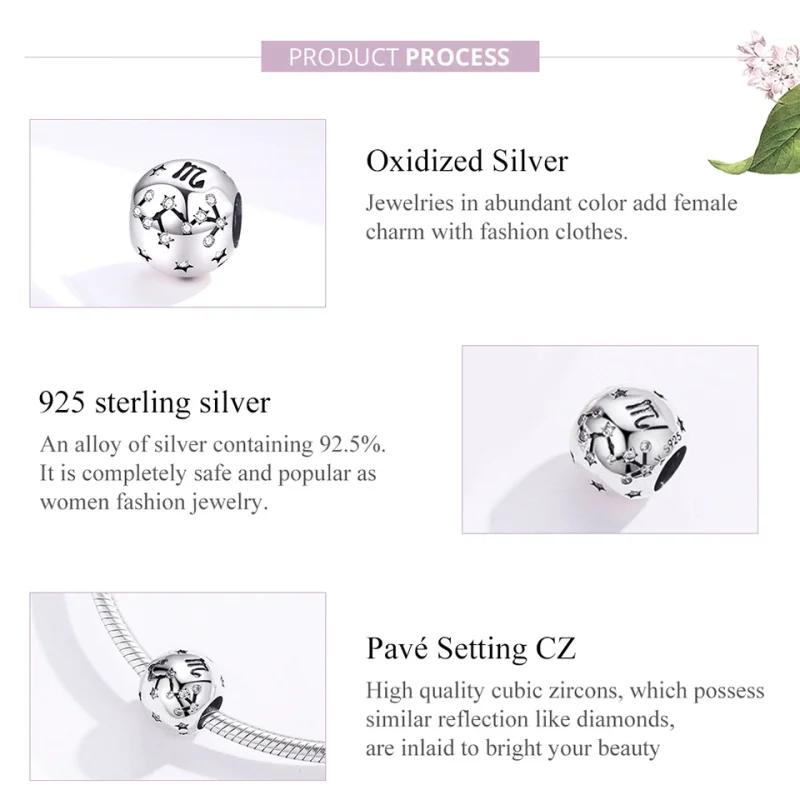 (imagem para) Charm Escorpião life Pandora - SCC1218-8 - Visualizar 7