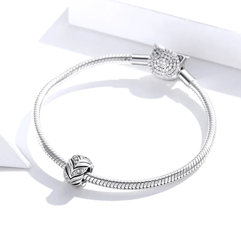 (imagem para) Charm Espigas de trigo brilhantes estilo Pandora - SCC1614 - Visualizar 3