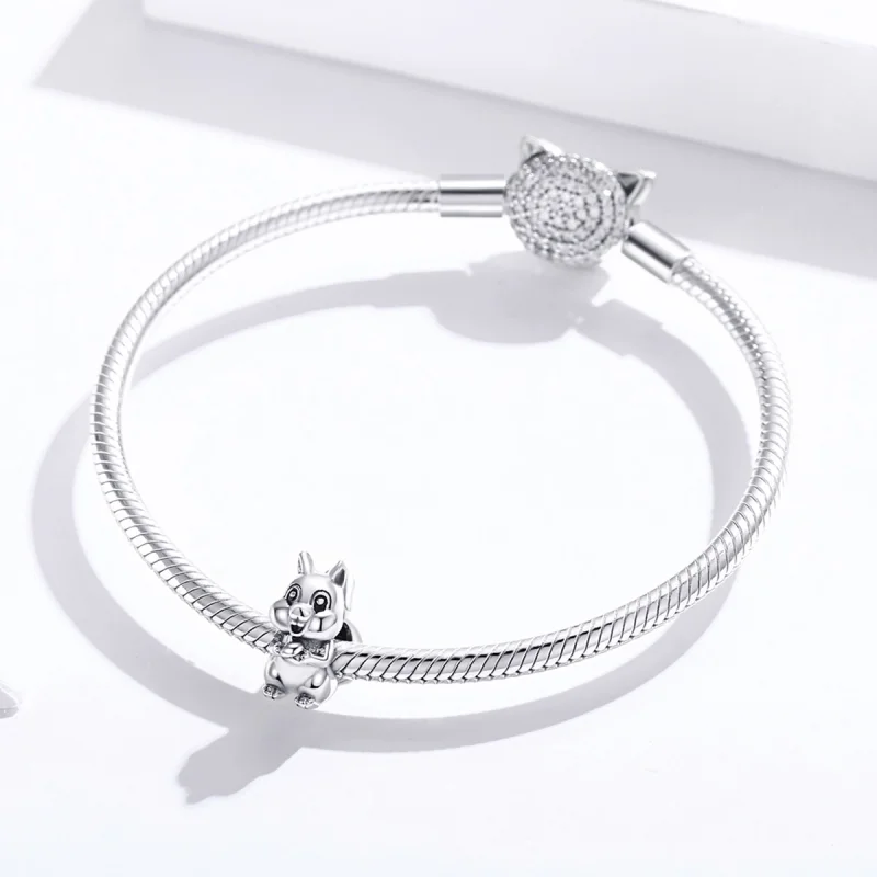 (imagem para) Charm Esquilo fofo life Pandora - BSC338 - Visualizar 3