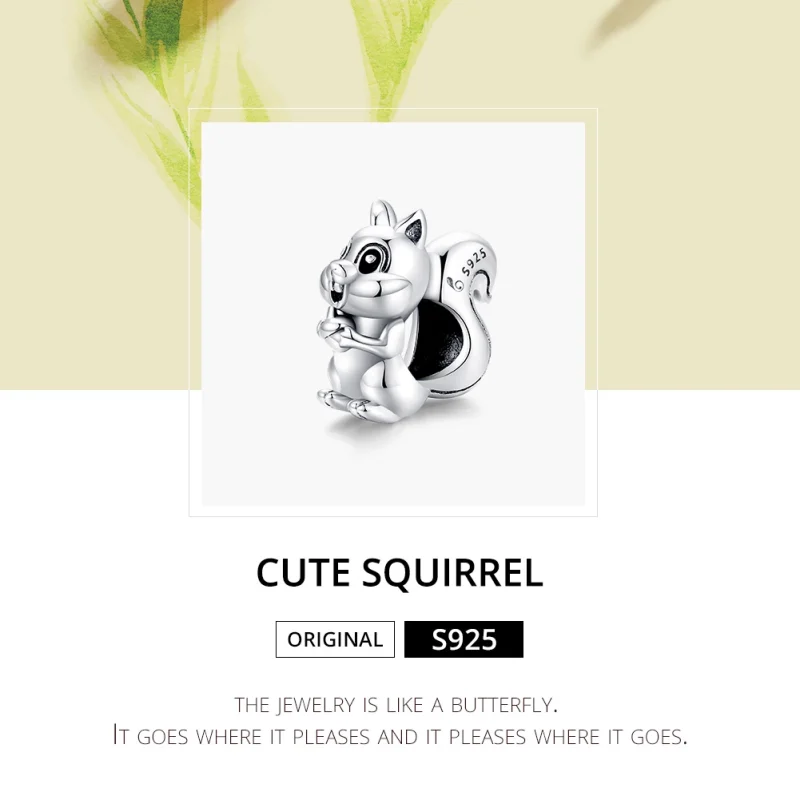 (imagem para) Charm Esquilo fofo life Pandora - BSC338 - Visualizar 6