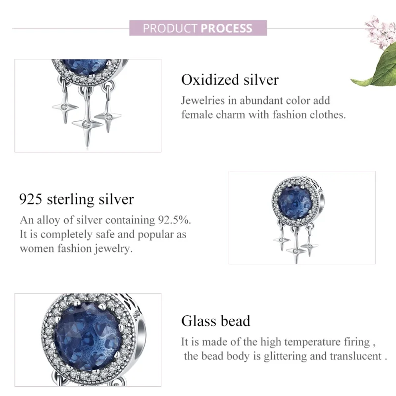 (imagem para) Charm Estrela Azul life Pandora - SCC1432 - Visualizar 8