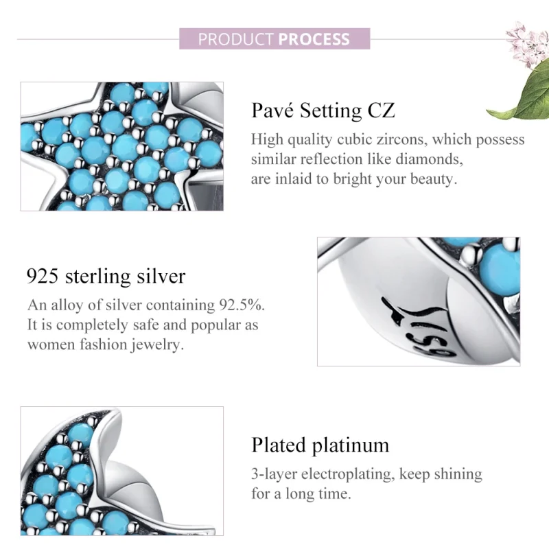 (imagem para) Charm Estrela do Mar life Pandora - SCC1313 - Visualizar 2