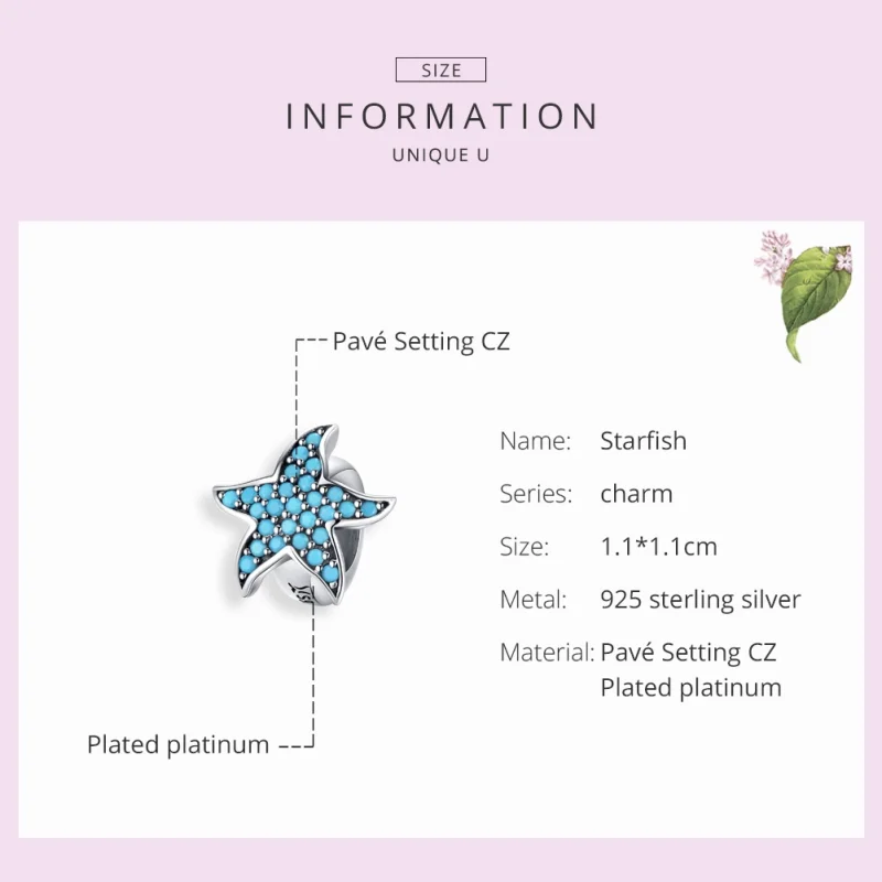 (imagem para) Charm Estrela do Mar life Pandora - SCC1313 - Visualizar 4