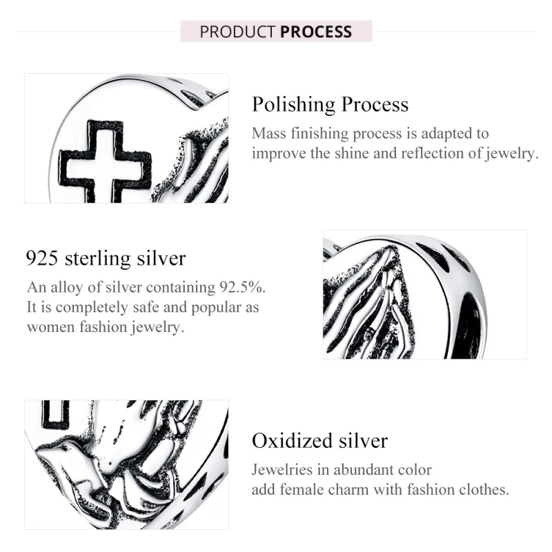 (imagem para) Charm Fé life Pandora - BSC317 - Visualizar 7