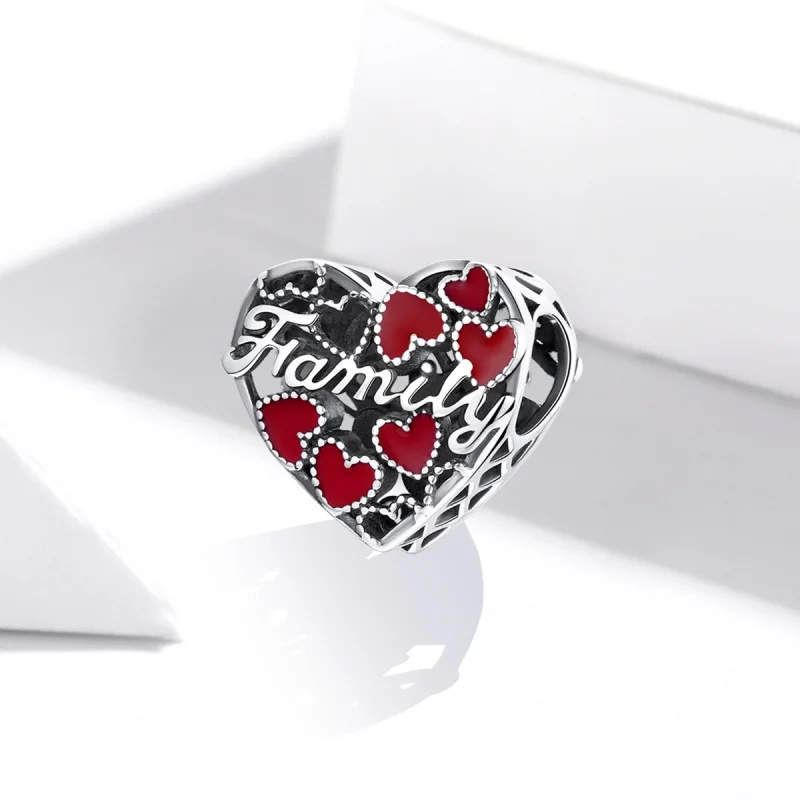 (imagem para) Charm Família calorosa estilo Pandora - SCC1750 - Visualizar 2
