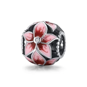 (imagem para) Charm Flor desabrochando estilo Pandora - SCC1707
