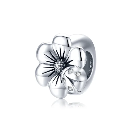 (imagem para) Charm Flor desabrochando estilo Pandora - SCC1722
