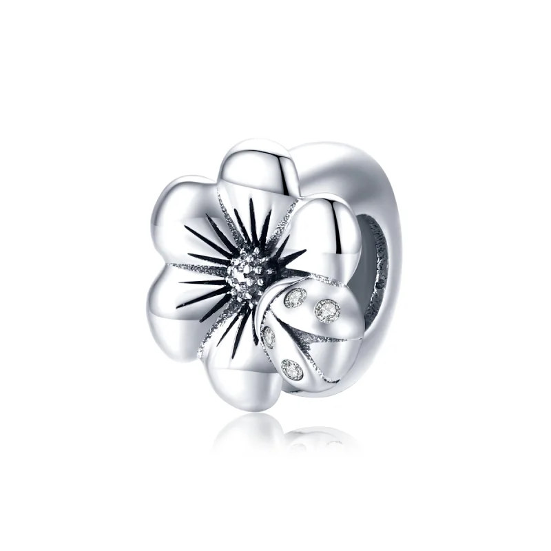 (imagem para) Charm Flor desabrochando estilo Pandora - SCC1722