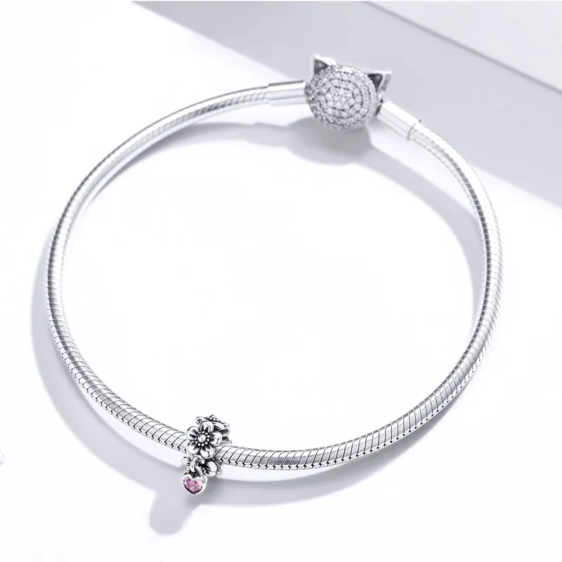 (imagem para) Charm Flor do amor life Pandora - SCC1485 - Visualizar 3