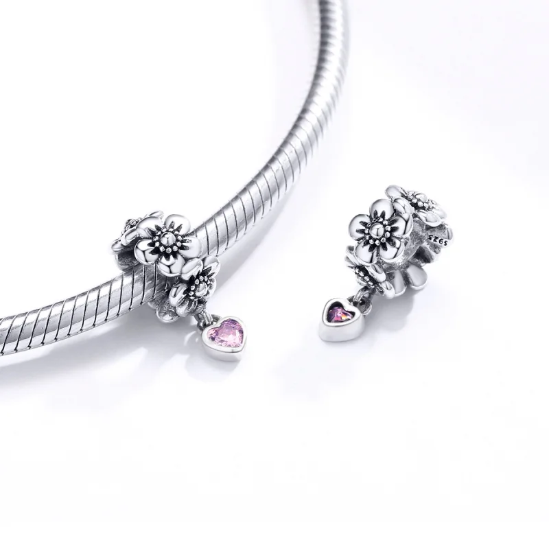 (imagem para) Charm Flor do amor life Pandora - SCC1485 - Visualizar 4
