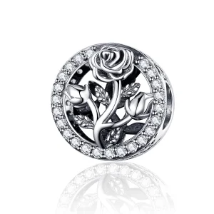 (imagem para) Charm Flor rosa life Pandora - SCC1189