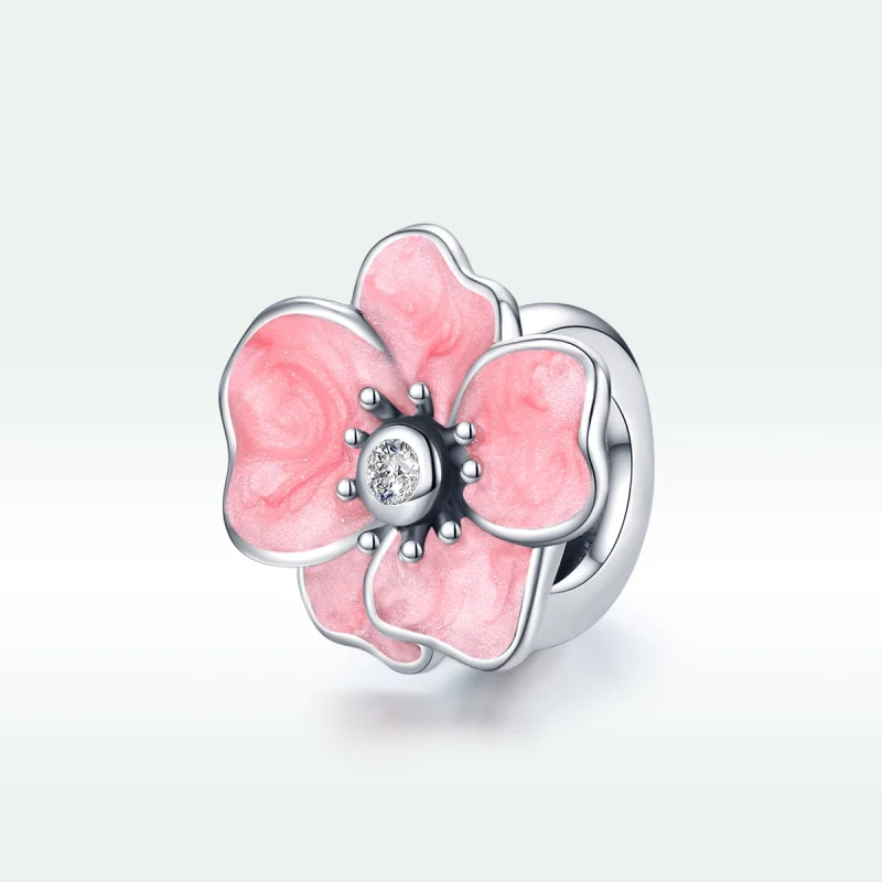 (imagem para) Charm Flor rosa life Pandora - SCC1729 - Visualizar 5