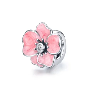(imagem para) Charm Flor rosa life Pandora - SCC1729