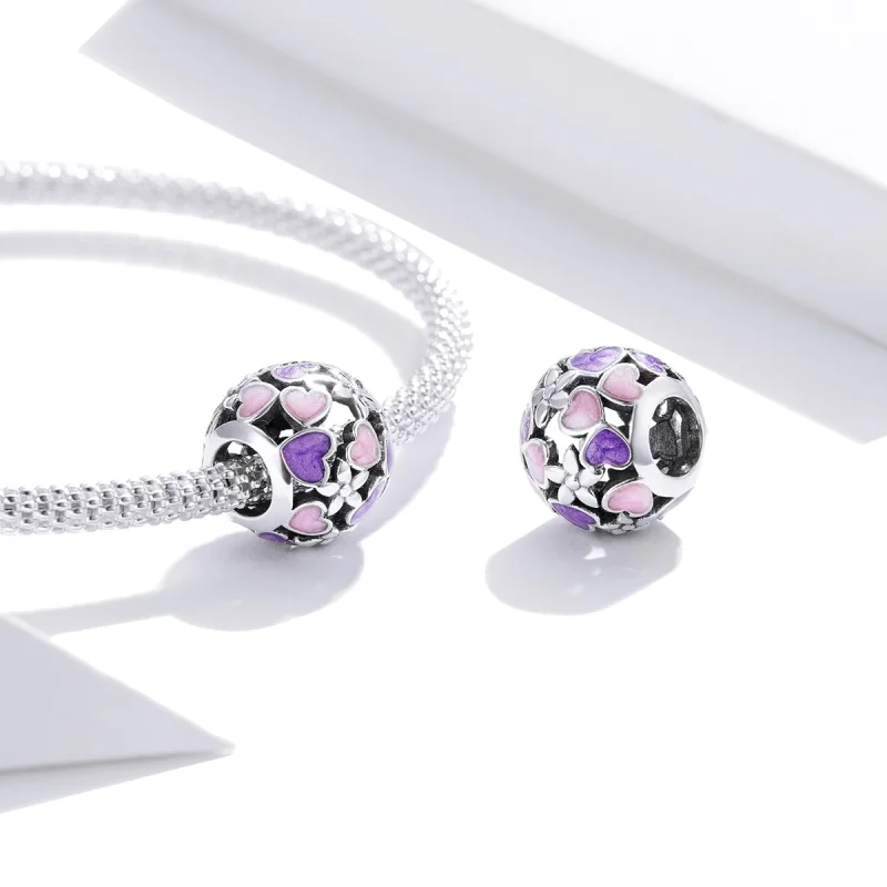 (imagem para) Charm Flores do amor life Pandora - SCC1798 - Visualizar 4