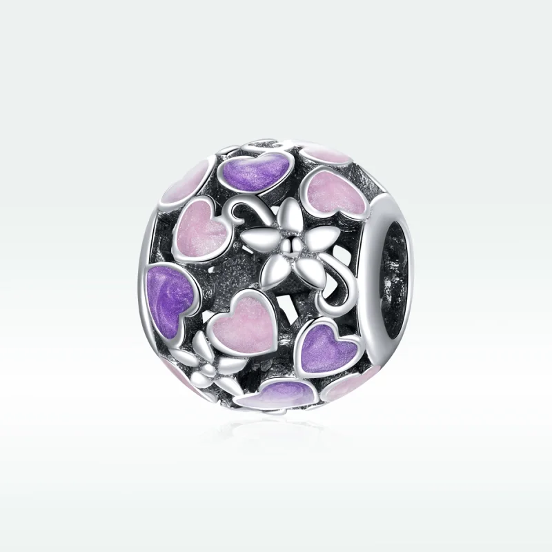 (imagem para) Charm Flores do amor life Pandora - SCC1798 - Visualizar 5