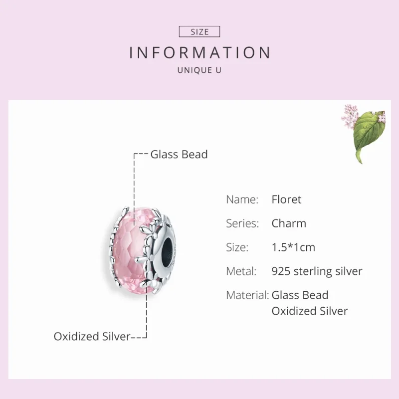 (imagem para) Charm Floret life Pandora - SCC1282 - Visualizar 2