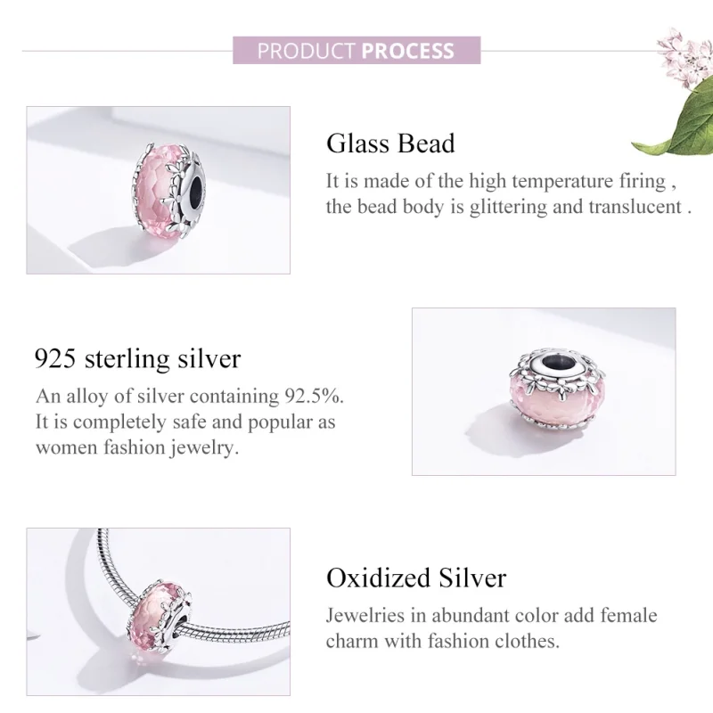 (imagem para) Charm Floret life Pandora - SCC1282 - Visualizar 3