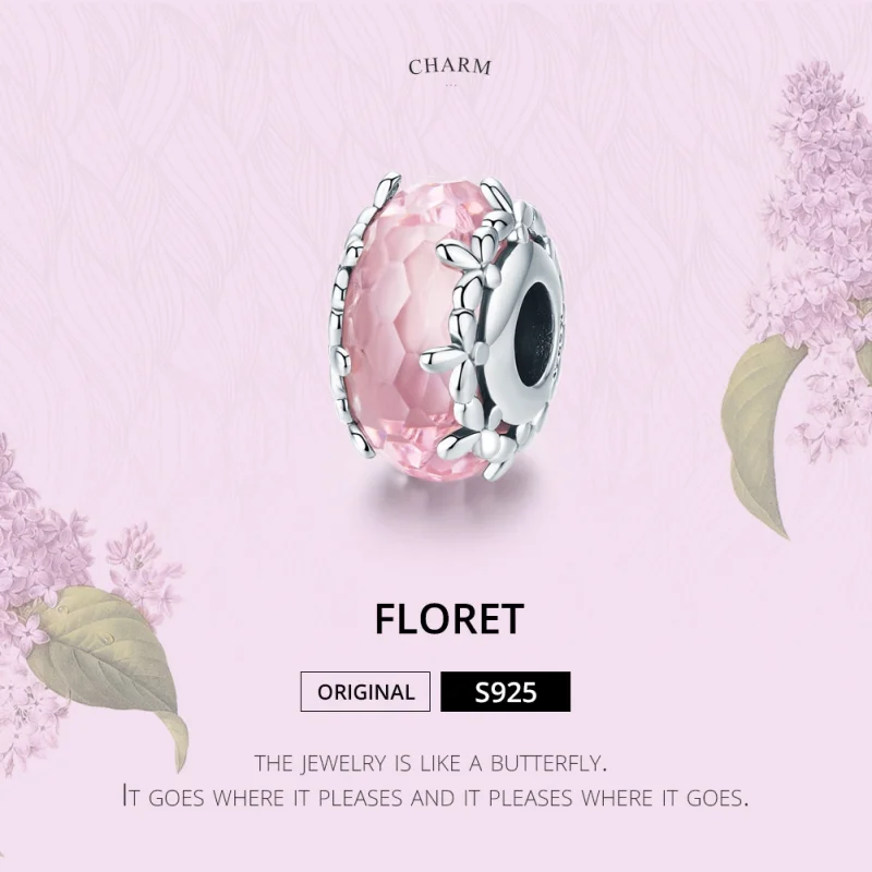 (imagem para) Charm Floret life Pandora - SCC1282 - Visualizar 4