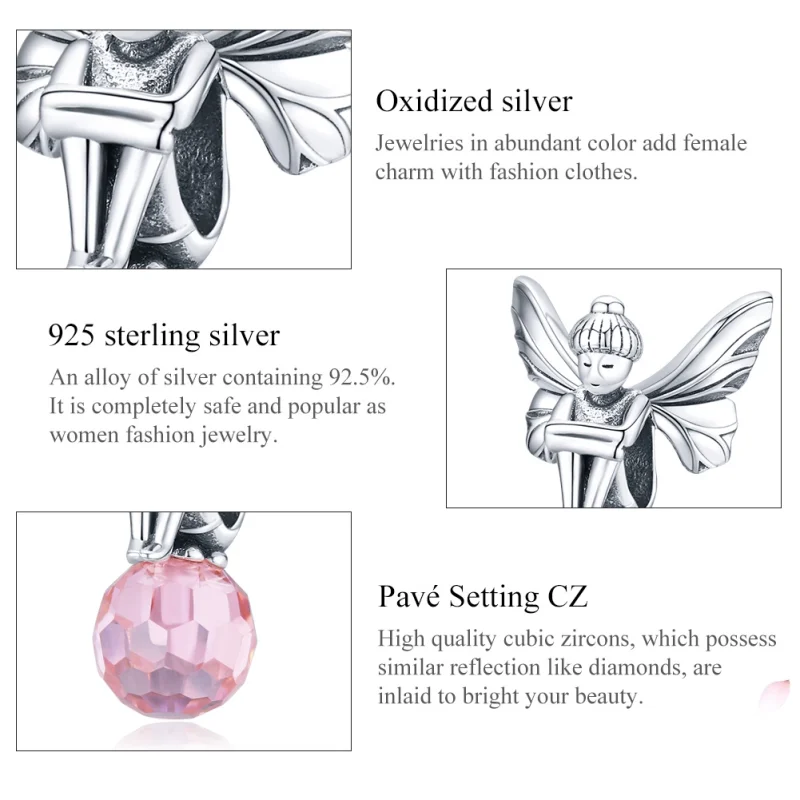 (imagem para) Charm Flower Elf life Pandora - SCC1483 - Visualizar 6