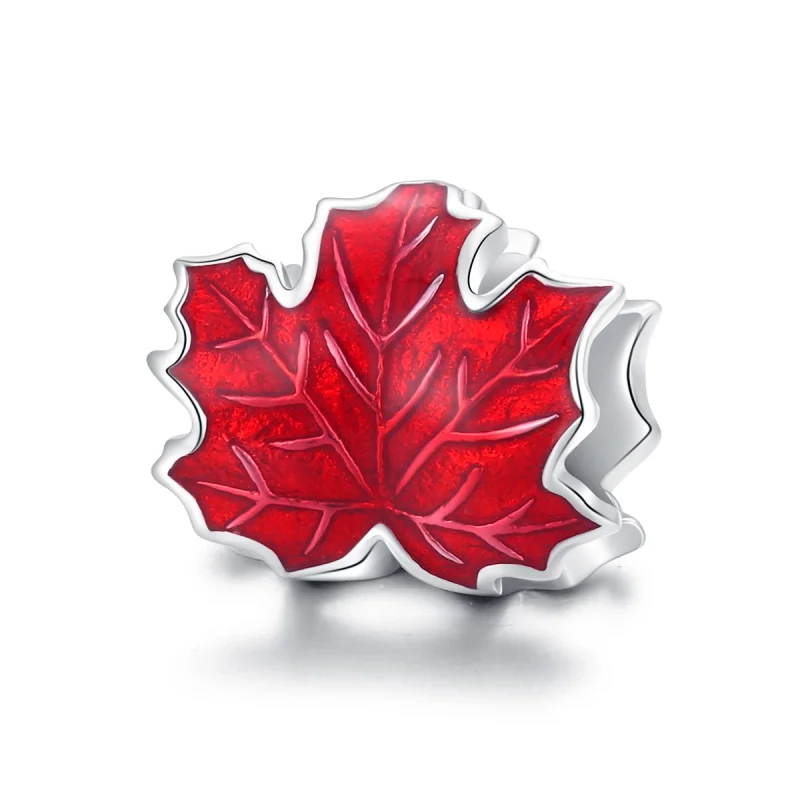 (imagem para) Charm folha de Carvalho estilo Pandora - BSC335