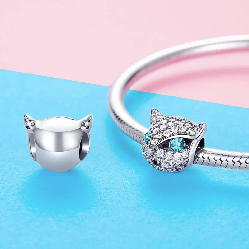 (imagem para) Charm Gatinha feliz life Pandora - SCC1131 - Visualizar 3