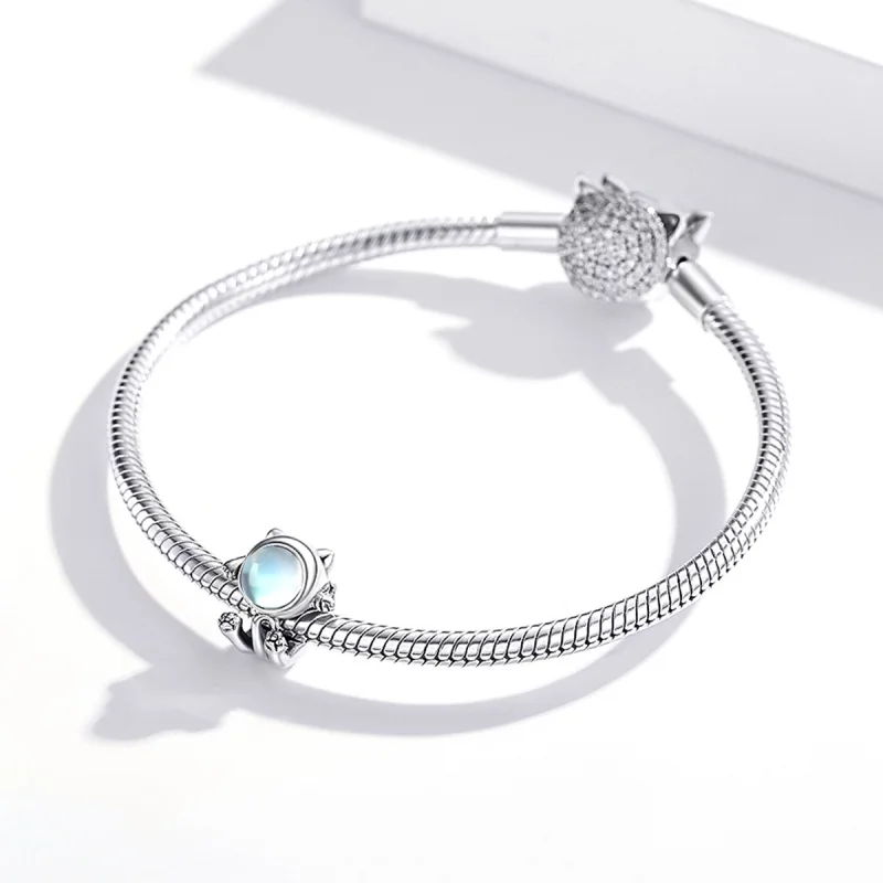 (imagem para) Charm Gato do Espaço life Pandora - SCC1697 - Visualizar 3