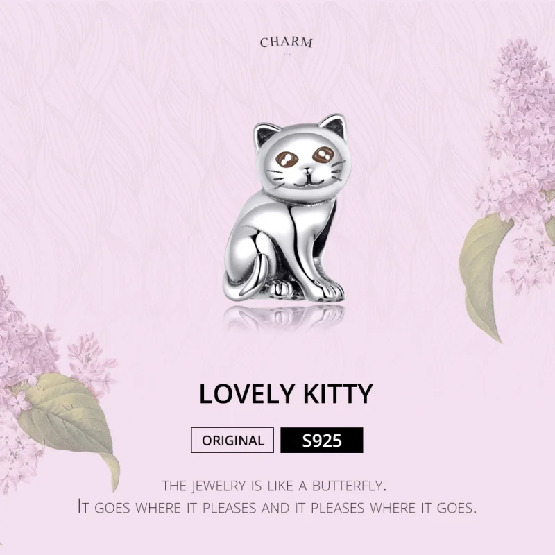 (imagem para) Charm Gato fofo life Pandora - SCC1305 - Visualizar 3