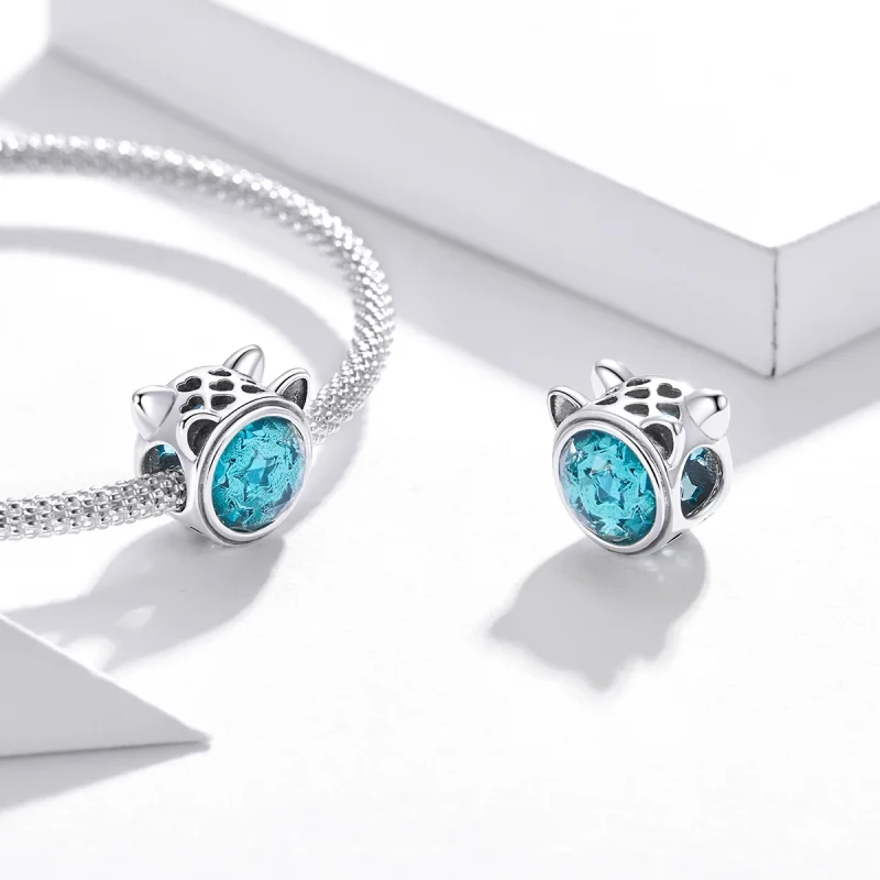 (imagem para) Charm Gato-teal life Pandora - SCC1800 - Visualizar 4