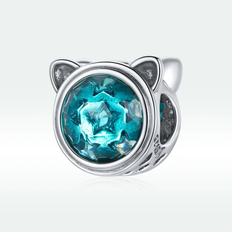 (imagem para) Charm Gato-teal life Pandora - SCC1800 - Visualizar 5