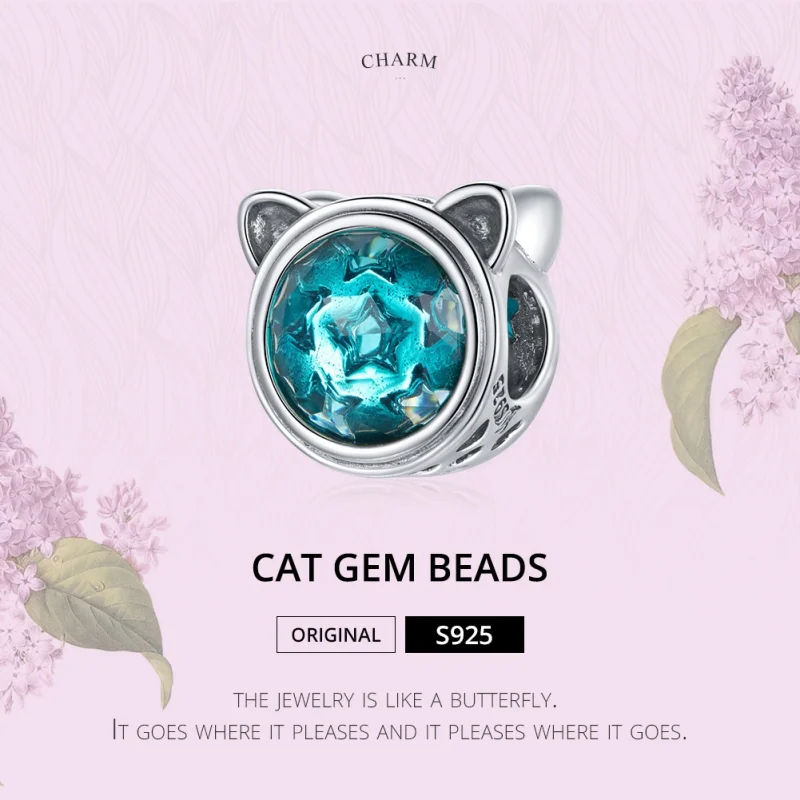 (imagem para) Charm Gato-teal life Pandora - SCC1800 - Visualizar 6