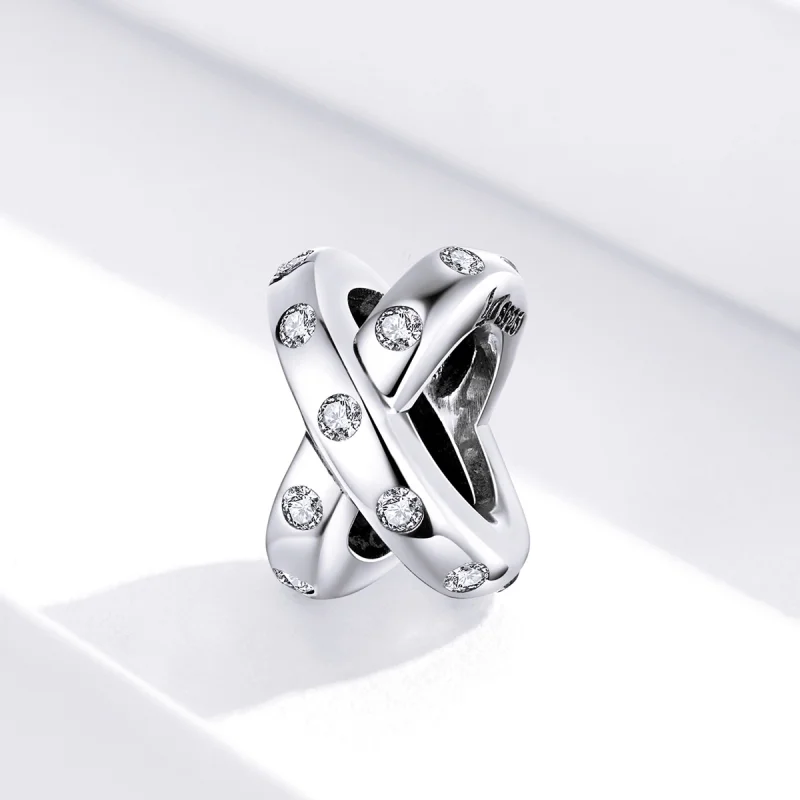(imagem para) Charm Geometria Simples estilo Pandora - SCC1515 - Visualizar 2
