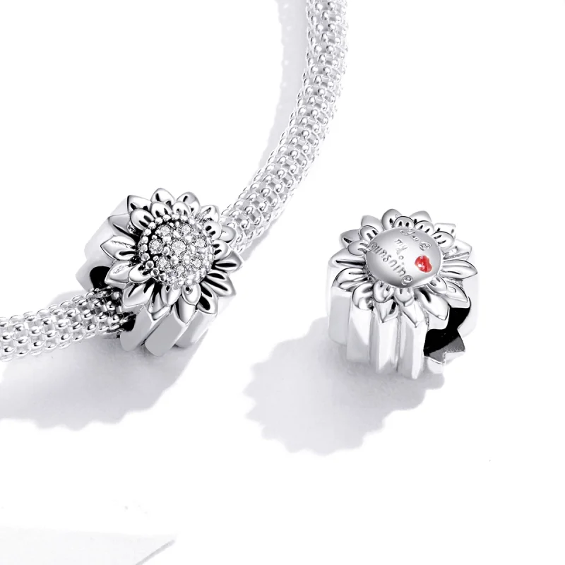 (imagem para) Charm Girassol life Pandora - SCC1507 - Visualizar 4