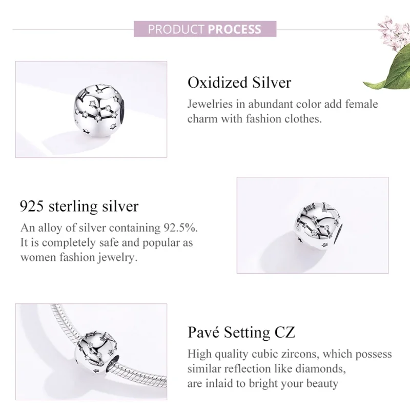 (imagem para) Charm Gêmeos life Pandora - SCC1218-3 - Visualizar 7