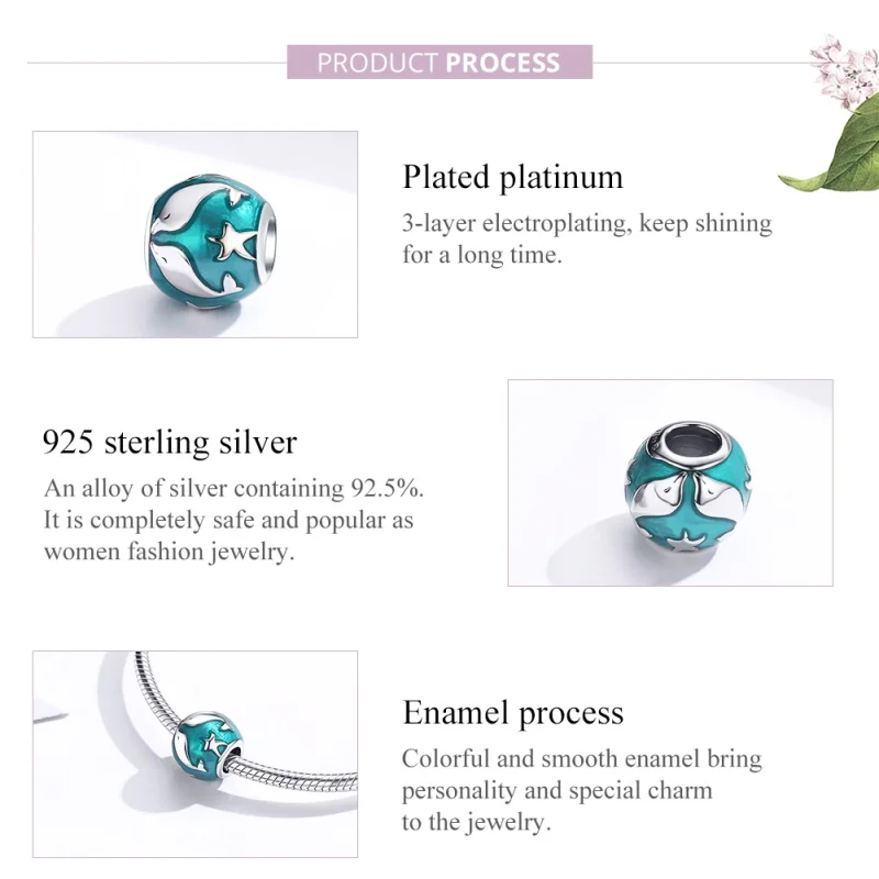 (imagem para) Charm Golfinho life Pandora - SCC1295 - Visualizar 3