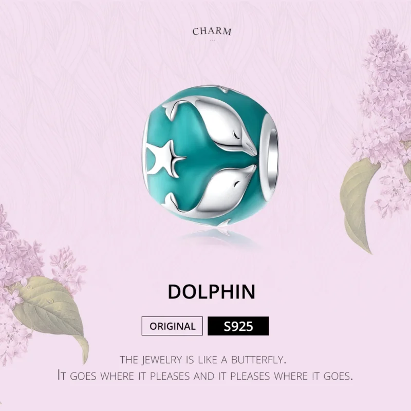 (imagem para) Charm Golfinho life Pandora - SCC1295 - Visualizar 4