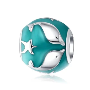 (imagem para) Charm Golfinho life Pandora - SCC1295