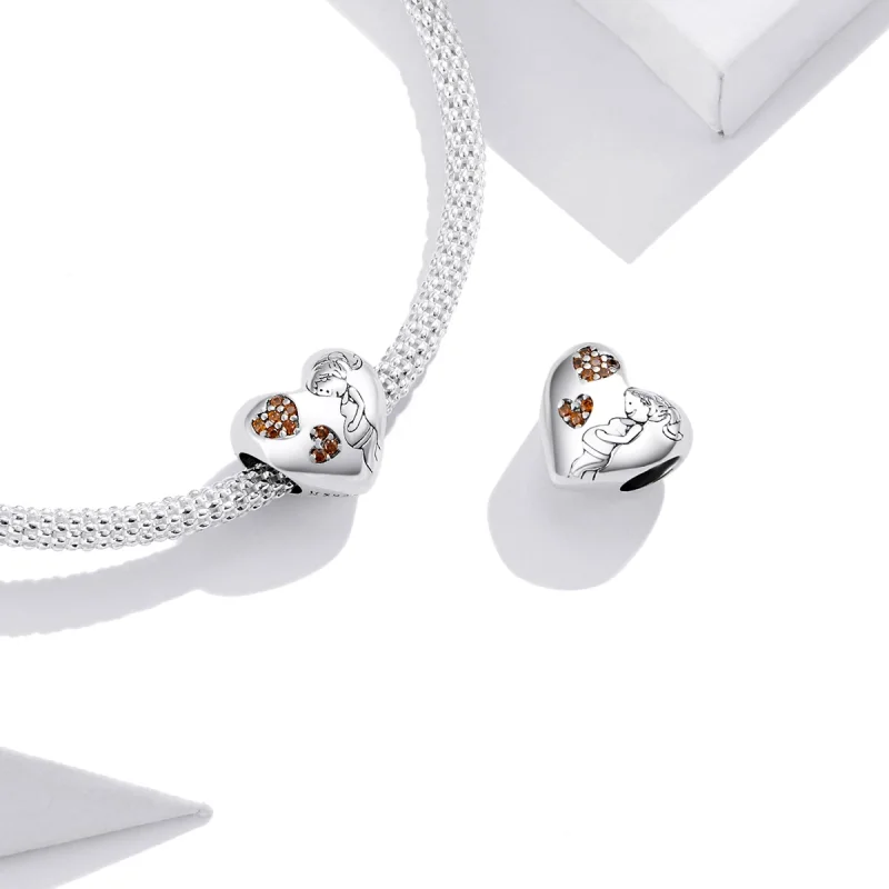 (imagem para) Charm Gravidez de nova mamãe estilo Pandora - SCC1589 - Visualizar 3