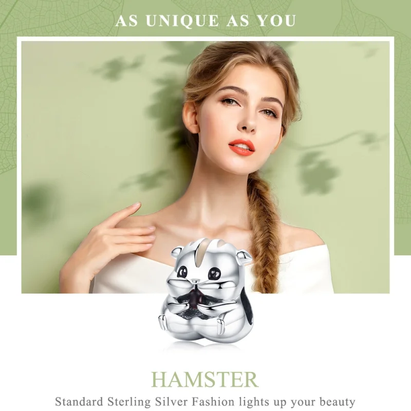 (imagem para) Charm Hamster life Pandora - SCC1133 - Visualizar 2