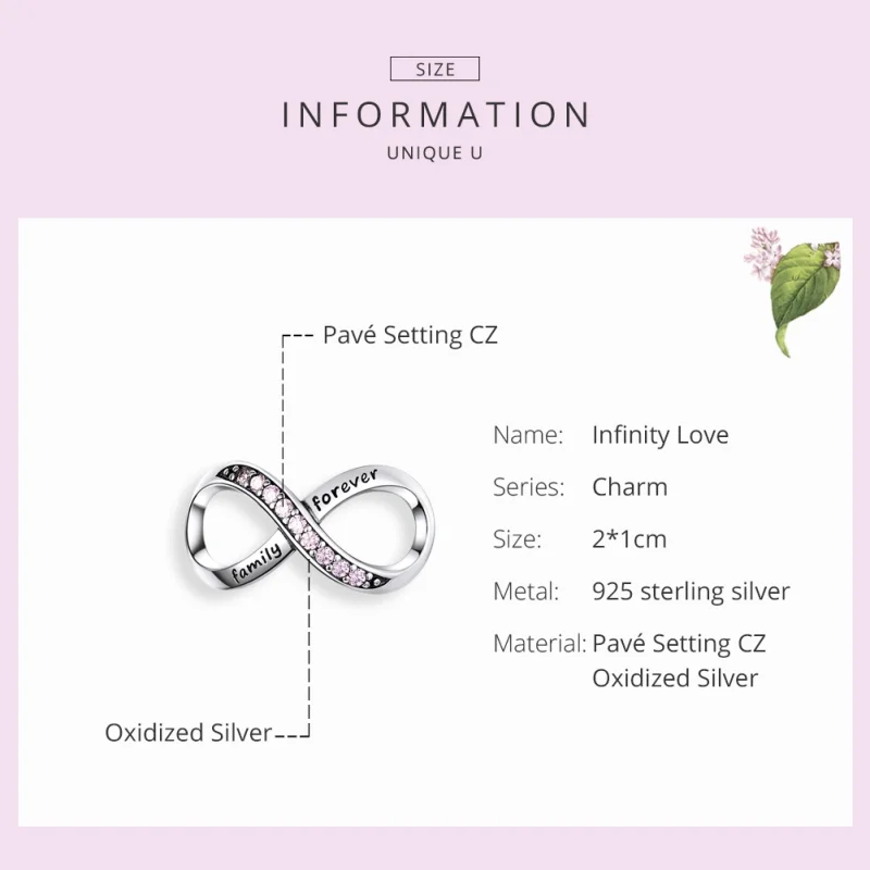 (imagem para) Charm Infinidade life Pandora - SCC1146-PK - Visualizar 2