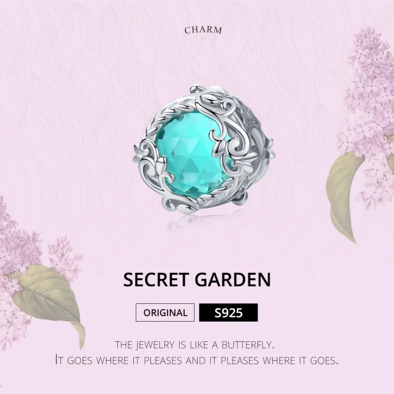 (imagem para) Charm Jardim Cecret life Pandora - BSC105 - Visualizar 6