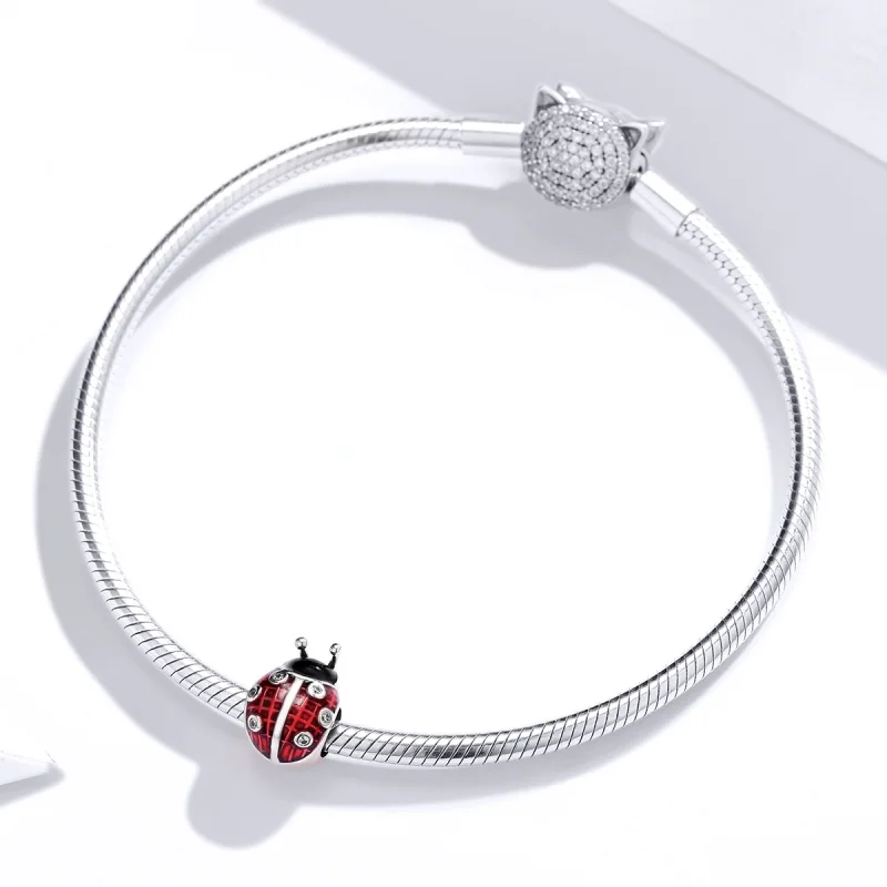 (imagem para) Charm Joaninha life Pandora - SCC1481 - Visualizar 3