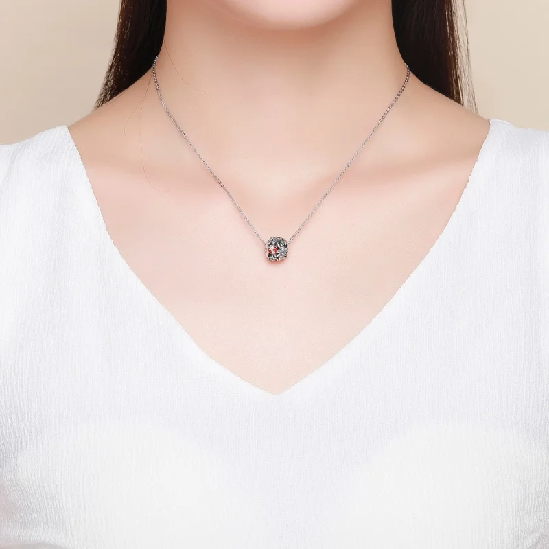 (imagem para) Charm Joaninhas e flores estilo Pandora - SCC926 - Visualizar 5