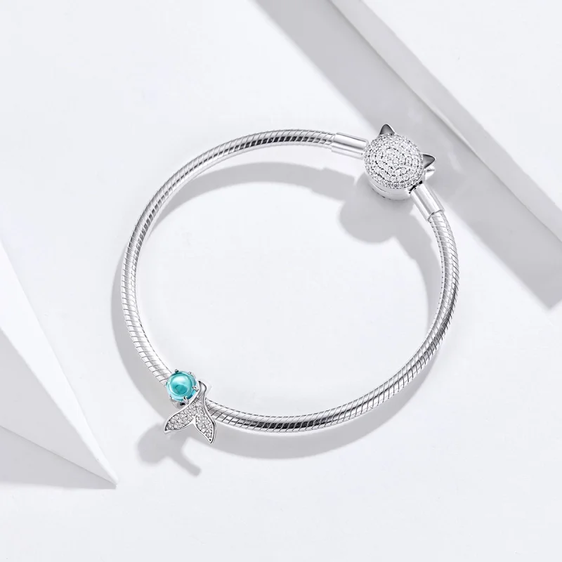 (imagem para) Charm Lágrimas da Sereia estilo Pandora - SCC1226 - Visualizar 6