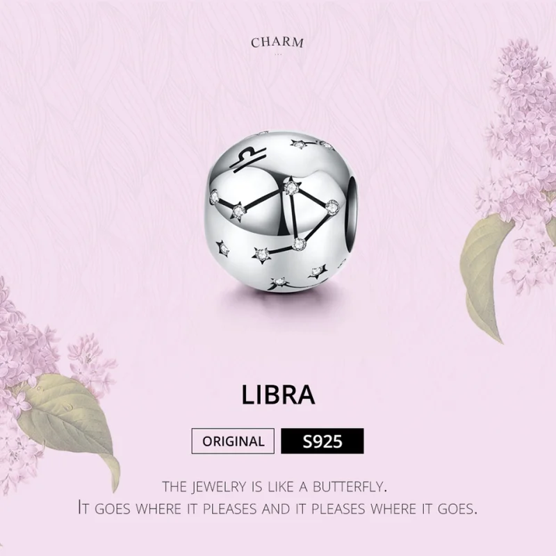 (imagem para) Charm Libra life Pandora - SCC1218-7 - Visualizar 4