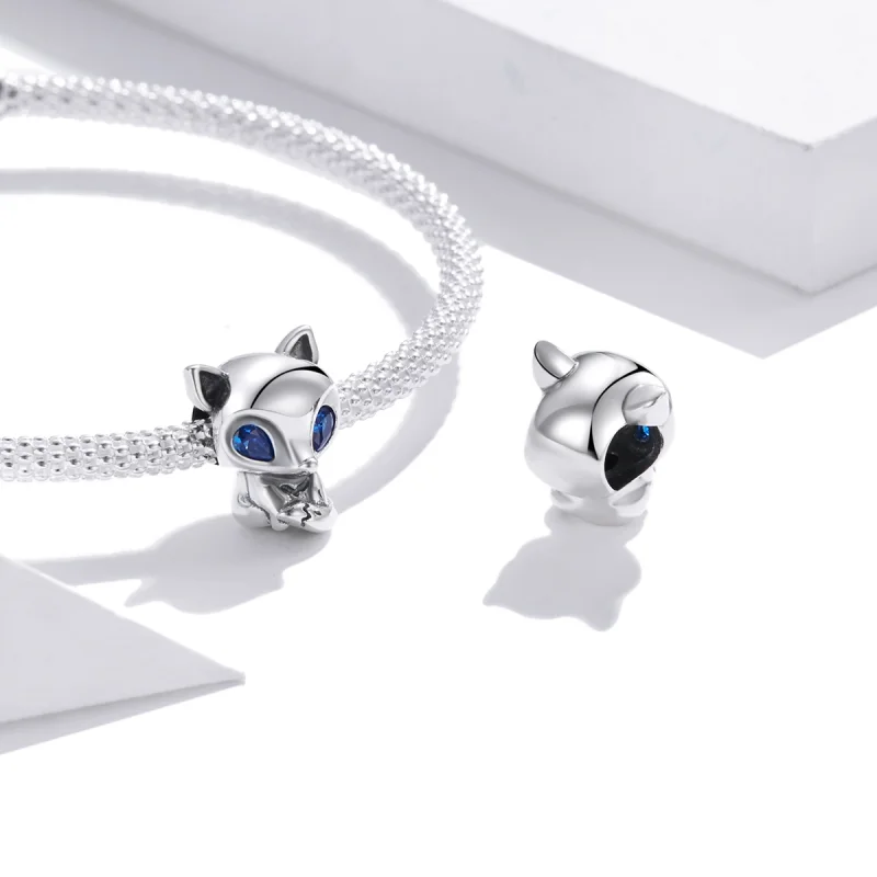 (imagem para) Charm Lively Little Fox estilo Pandora - SCC1808 - Visualizar 4