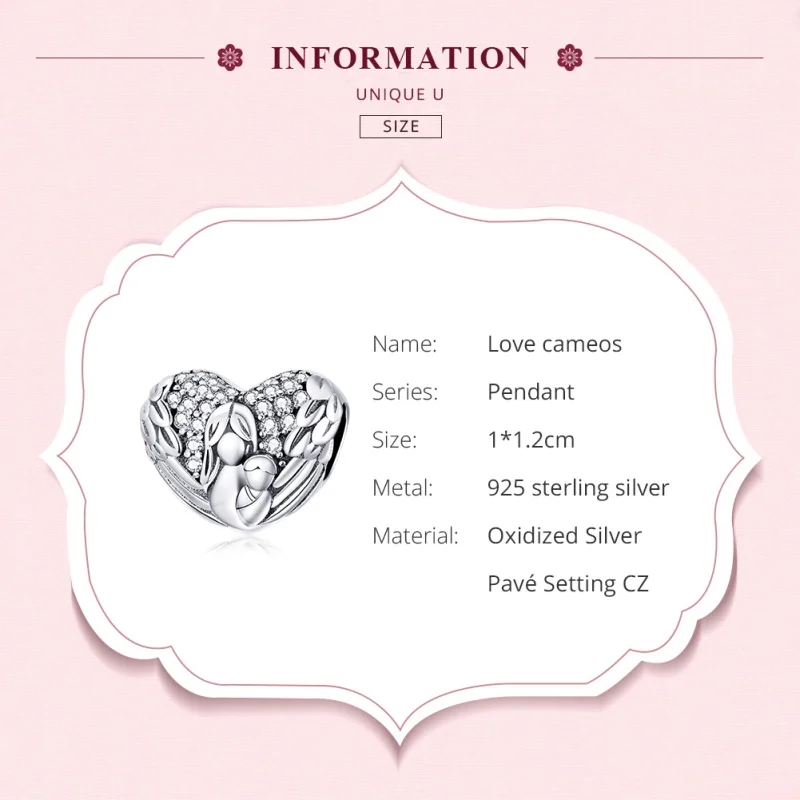 (imagem para) Charm Love Cameos life Pandora - SCC1462 - Visualizar 6