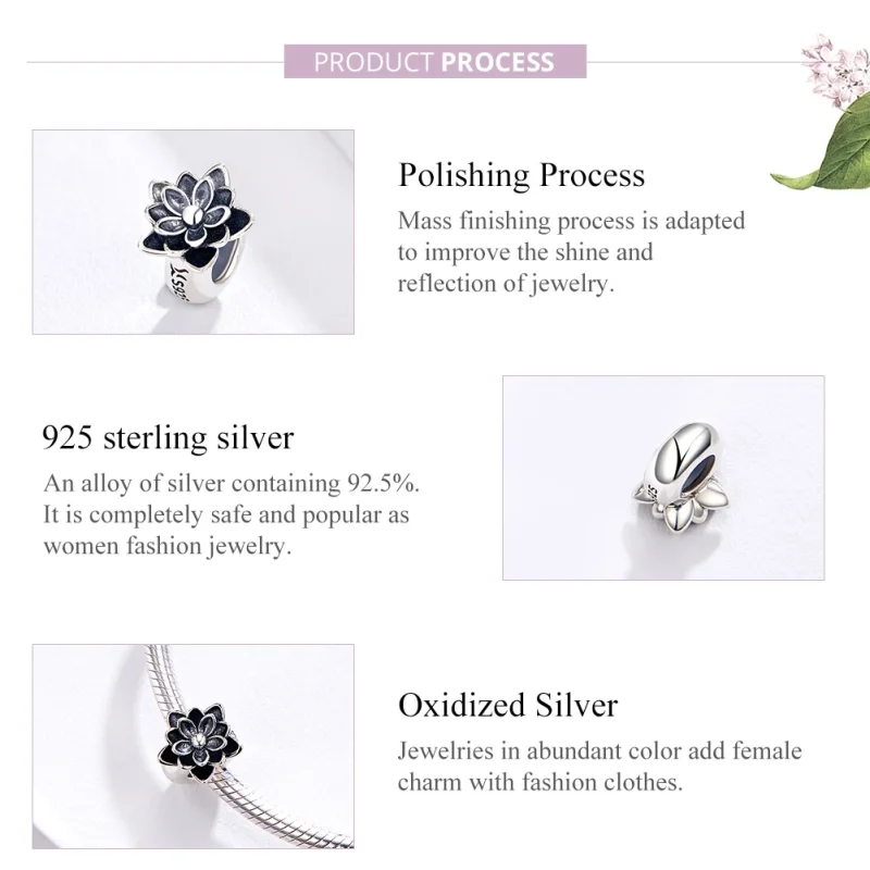 (imagem para) Charm Lótus life Pandora - SCC1196 - Visualizar 4