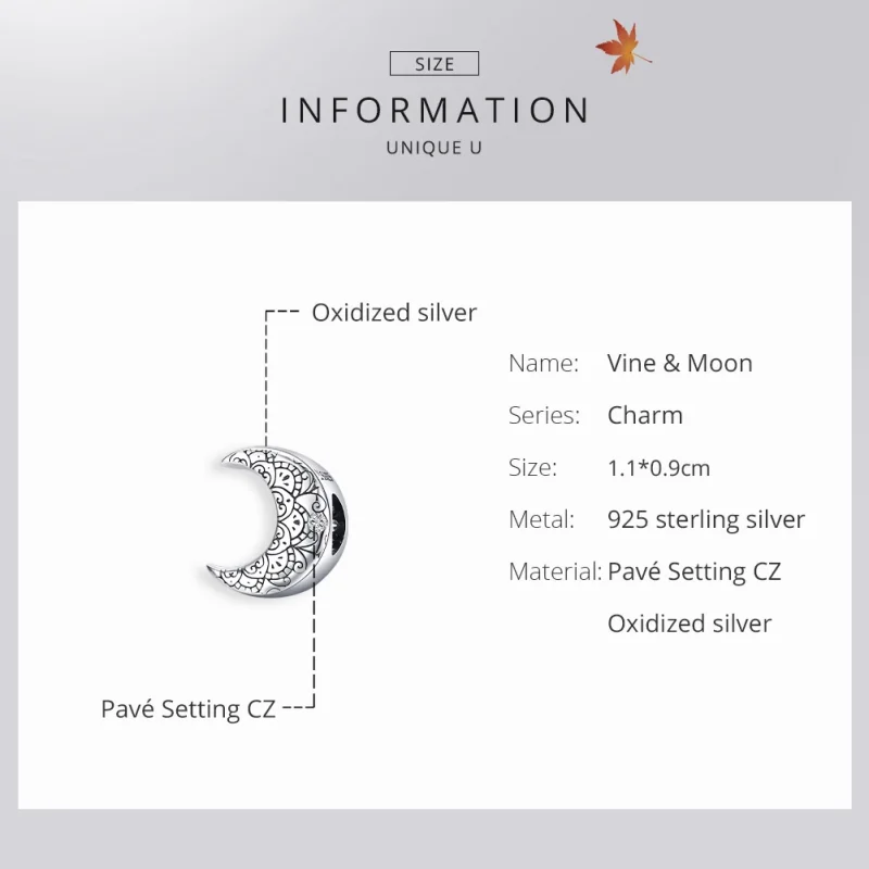 (imagem para) Charm Lua crescente life Pandora - SCC1604 - Visualizar 6